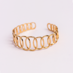 Pulsera Óvalos Dorados