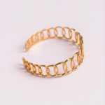 Pulsera Óvalos Dorados - Imagen 3